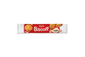 Печиво Lotus Biscoff Sandwich з ванільною начинкою