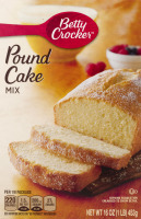 Betty Crocker Pound Cake Mix