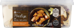 Prestige Real Gelato Classic Vanilla & Golden Caramel