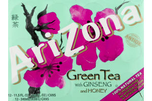 Arizona Green Tea with Ginseng and Honey
