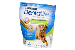Purina Dentalife Daily Oral Care Dog Treats Large - 7 CT