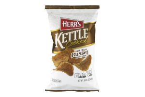Herr's Kettle Cooked Potato Chips Dark Russet Potatoes