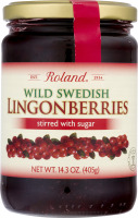 Roland Wild Swedish Lingonberries Stirred With Sugar