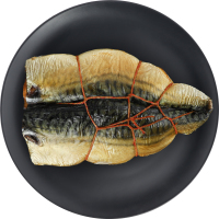 Рулет асорти горячего копчения