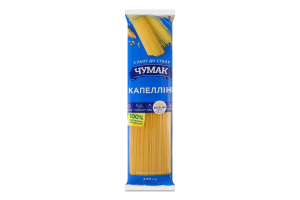 Вироби макаронні Капелліні Чумак м/у 400г