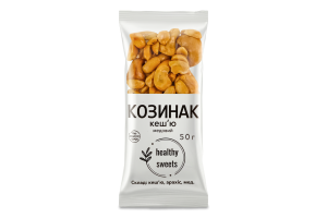 Козинак медовий Кеш'ю Healthy Sweets м/у 50г