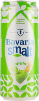 Напиток солодовый 0.33л 0% безалкогольный газированный Apple Bavaria Smalt ж/б