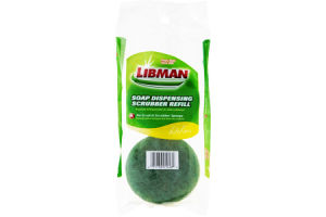 Libman Soap Dispensing Scrubber Refill - 2 CT