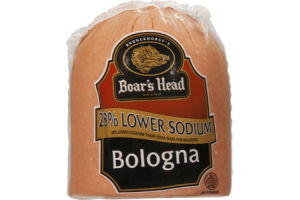 Boar's Head Bologna 28% Lower Sodium