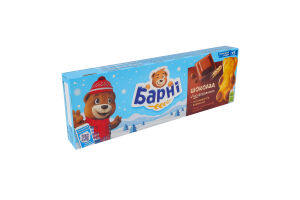 Пирожное бисквитное Шоколад Барні к/у 5х30г