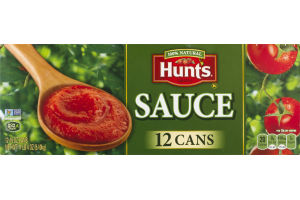 Hunt's Tomatoes Sauce - 12 CT
