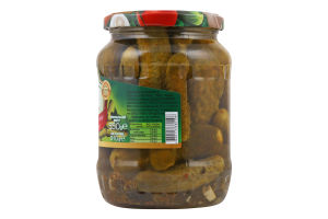 Огірки корнішони мариновані 550г твіст/б Rio