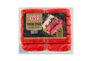 Палички крабові Сніговий краб Vici охол в/у 250г