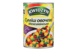 Суміш овочева Мексиканська Kwidzyn з/б 400г