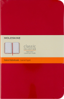 Записник Moleskine Classic лінія середній червоний