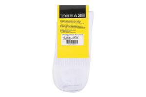 Шкарпетки чоловічі білі р.29-31 17391 Кул сокс