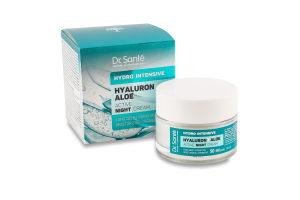 Крем д/обличчя Hydro Intensive Гіалурон+алое активний нічний 50мл Dr.Sante