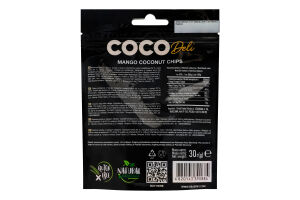 Чипси кокосовi з манго Coco Deli д/п 30г