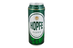 Пиво Hopfe Pilsener світле з/б