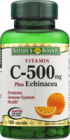 Nature's Bounty C-500mg Plus Echinacea Caplets - 100 CT