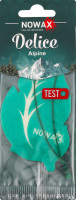 Ароматизатор д/авто Delice Alpine целюлоза Nowax