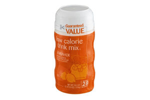 Guaranteed Value Drink Mix Lemonade Low Calorie