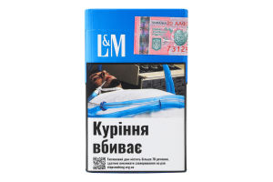 Сигарети з фільтром L&M First Cut Blue 20шт