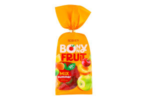 Конфеты желейные Summer mix Bonny fruit Roshen м/у 200г