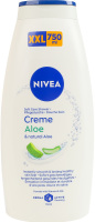 Гель-уход для душа Крем и алоэ Nivea 750мл