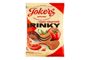 Гренки ржано-пшеничные Томат пикантный Jokers м/у 80г