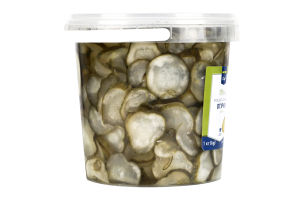 Огірки солоні нарізані кружечками у розсолі Metro Chef відро 1кг