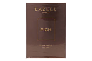Вода парфумована Rich д/чоловіків 100мл Lazell