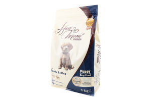 Корм д/цуценят з ягням та рисом сухий 3кг How Meow