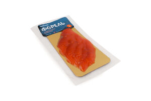 Форель скибочки Novus сл/с в/у 100г