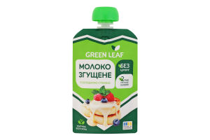Молоко сгущенное со сладкой стевией Green Leaf д/п 90г