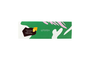 Штолен Шоколад-цукати-марципан Honey к/у 600г