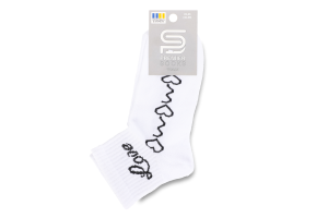 Носки женские Premier Socks Эконом Love 23-25 белый