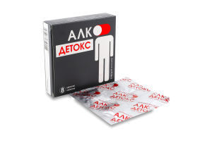 Добавка дієтична К енд Здоров'я Алко-Детокс шип. таб. 2500 мг 8 шт.