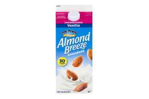 Blue Diamond Almonds Almond Breeze Almondmilk Vanilla Unsweetened