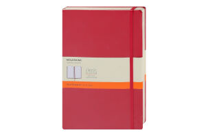 Записник Moleskine Classic лінія великий червоний