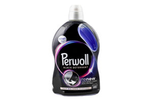 Засіб для прання рідкий концентрований для темних та чорних речей Renew Perwoll 3л