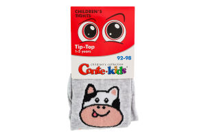 Колготки дитячі Conte kids Tip-Top №4C-02СП 92-98 світло-сірий