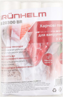 Пакет харчовий д/вакууматора 20*300см 3шт Grunhelm