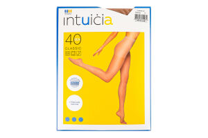 Колготки жіночі Intuicia Classic 40den 3 vizone