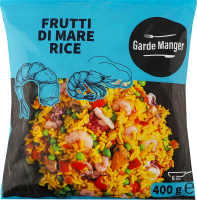 Рис глубокої заморозки с морепродуктами Frutti di mare rice Garde Manger м/у 400г