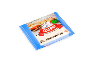 Сир плавлений Rupp з моцарелою скибочки 40%
