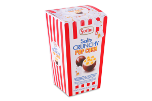 Цукерки шоколадні pop corn Sorini 150г