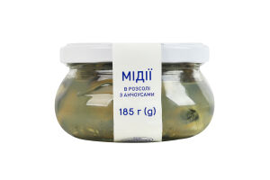 Мидии в рассоле с анчоусами Norven с/б 185г