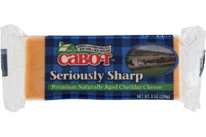 Cabot Aged Cheddar Cheese Seriously Sharp