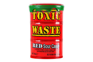 Цукерки асорті Червона бочка Toxic Waste п/б 42г